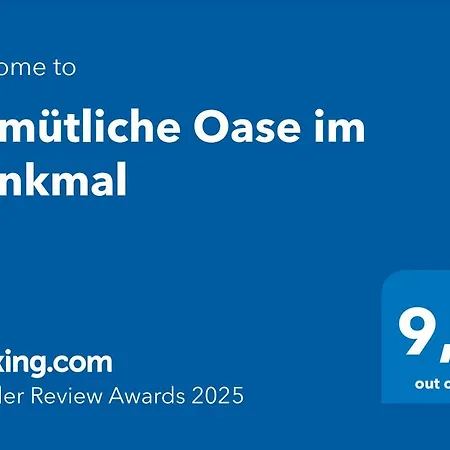 Gemuetliche Oase Im Denkmal Apartment Bonnigheim